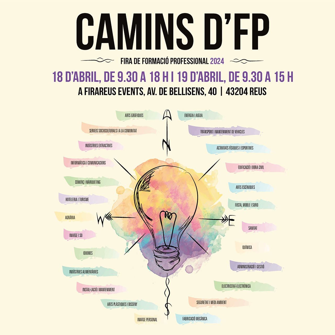 Cartell Camins d'FP 2024