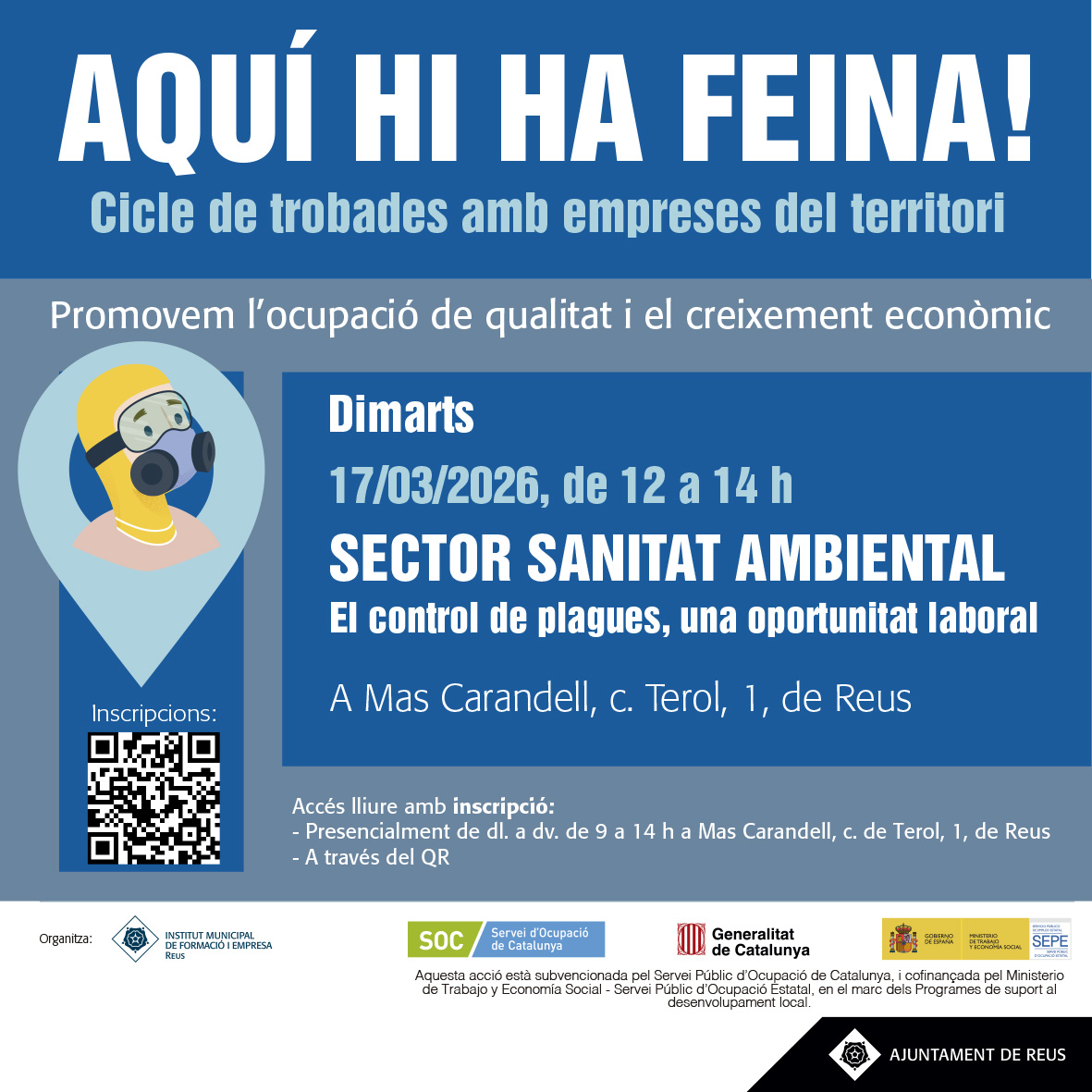 Imatge coberta de Aquí hi ha feina! Sector sanitat ambiental: el control de plagues, una oportunitat laboral