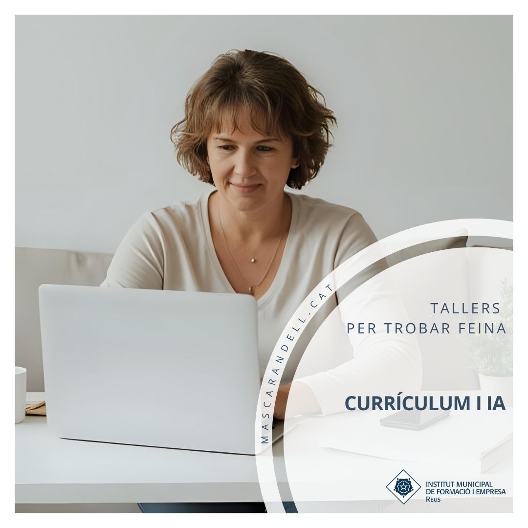 Imatge coberta de Tallers per trobar feina: Currículum i IA