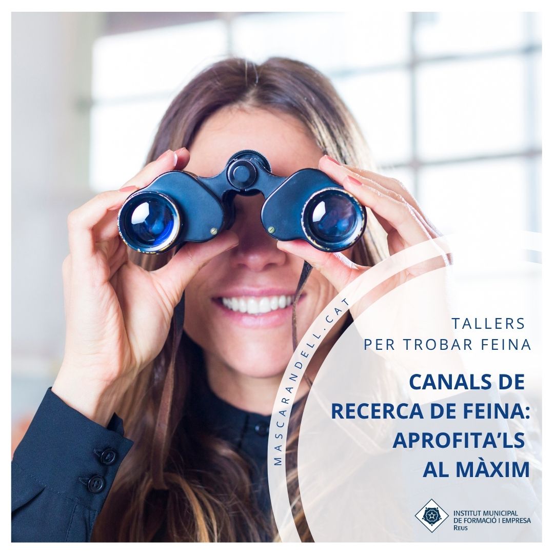 Imatge coberta de Tallers per trobar feina: Canals de recerca de feina, com aprofita'ls al màxim