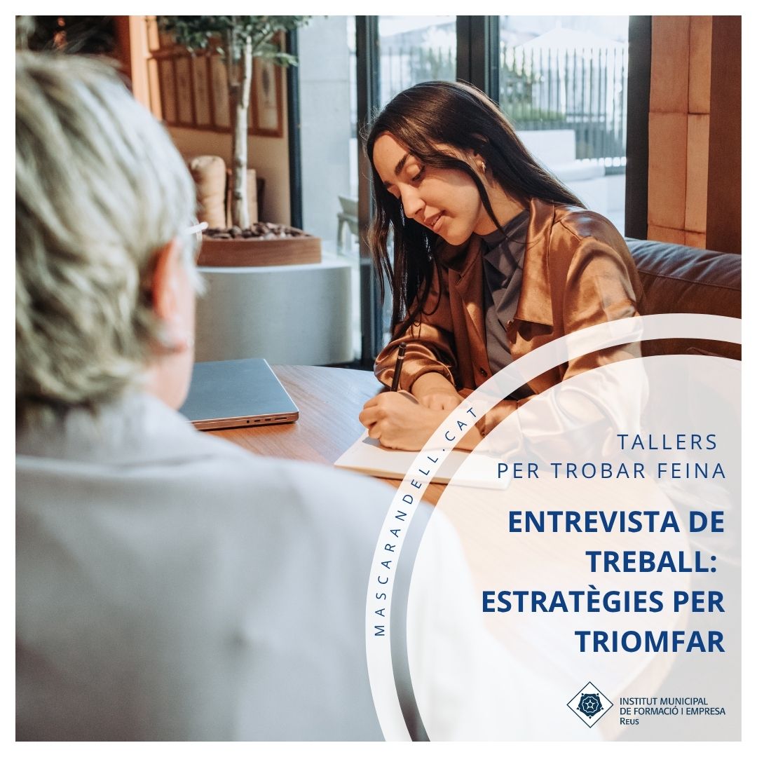 Imatge coberta de Tallers per trobar feina: Entrevista de treball, estratègies per triomfar